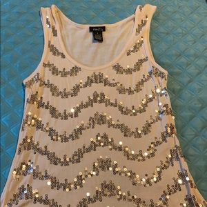Sequin Tank Top